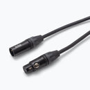 On-Stage OSPRO-MC-3, Production-Grade Microphone Cable (XLR to XLR) 3 ft, Gold-plated, XLR to XLR Connectors, 24 AWG Gauge, Oxygen-free Copper Construction