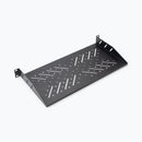 On-Stage RVS1000, 1U Vented Rack Shelf, Height 1.74", 19" Length, 35 lbs. Weight Capacity, Steel Construction, Black
