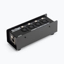 On-Stage OSPRO-SNK4BF, Production-Grade Snake Signal Box Female, Consolidates Four of Your XLR Connections Into One Ethernet Cable, Route Signals in Either Direction