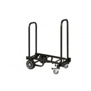 On-Stage UTC1100, Compact Utility Cart, Bed Size Adjusts to Take on Large Loads or Fit Through Tight Spaces, Casters Rotate 360°