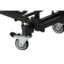 On-Stage UTC1100, Compact Utility Cart, Bed Size Adjusts to Take on Large Loads or Fit Through Tight Spaces, Casters Rotate 360°
