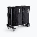 On-Stage UTC1100, Compact Utility Cart, Bed Size Adjusts to Take on Large Loads or Fit Through Tight Spaces, Casters Rotate 360°