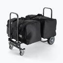On-Stage UTC2200, Utility Cart, Bed Size Adjusts to Take on Large Loads or Fit Through Tight Spaces, Casters Rotate 360°