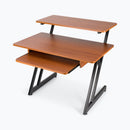 On-Stage WS7500RB, Workstation, 175 lbs. Weight Capacity, Wood and Steel Construction, Rosewood and Black