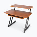On-Stage WS7500RB, Workstation, 175 lbs. Weight Capacity, Wood and Steel Construction, Rosewood and Black