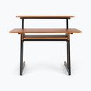 On-Stage WS7500RB, Workstation, 175 lbs. Weight Capacity, Wood and Steel Construction, Rosewood and Black