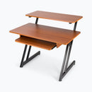 On-Stage WS7500RB, Workstation, 175 lbs. Weight Capacity, Wood and Steel Construction, Rosewood and Black