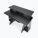 On-Stage WS7700B, Large Workstation, 175 lb Weight Capacity, MDF & Steel; Wood & Steel Construction, Black