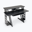 On-Stage WS7700B, Large Workstation, 175 lb Weight Capacity, MDF & Steel; Wood & Steel Construction, Black