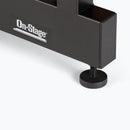 On-Stage WSR7500RB, Rack Cabinet, 175 lb Weight Capacity, Laminated Wood and Steel Construction, Rosewood and Black