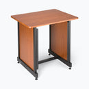 On-Stage WSR7500RB, Rack Cabinet, 175 lb Weight Capacity, Laminated Wood and Steel Construction, Rosewood and Black