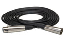 HOSA - Balanced Interconnect, XLR3F to XLR3M, 3 ft