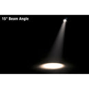 ADJ Par Z100 3K2, LED Par Can with 100 Watt LED 3000K, Manual Various Zoom Settings, 9-30 Degree Beam Angle, High CRI of 90