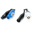 Accu-Cable AC3PPCON3, 3 ft - 3-Pin DMX & PowerCon Link Cables