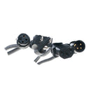 Accu-Cable SKAC10, 10 Ft XLR and AC Combo Cable