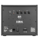 RCF S-08-A, Active (4 X 250W @ 4 OHM) 8" Subwoofer for Satelite System, 4 Channels, Bluetooth