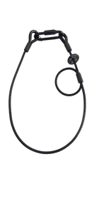 ADJ SC4B, Black Safety Cable, 60 lb Rating