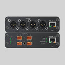 Shure ANI4OUT-BLOCK, Audio Network Interface, 4-Output, Block connectors, Mic/Line Dante Audio Network Interface with Peq and Audio Summing