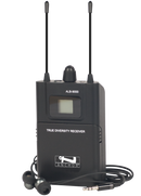 Anchor Audio Tour Guide Package, Tour Guide Assistive Listening System, six ALB-9000 receivers, one WB-9000 belt pack transmitter, one HBM-TA4F headband mic / carrying case