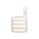 amaran Go (White), Ultra-compact, MagSafe & Qi2 compatible mini phone light for aspiring creators
