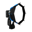 amaran Ray 120c, Ultra-compact, 120W full-color Bowens Mount COB light powered by OmniColor