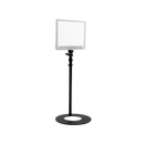 amaran Light Stand (2m), 87cm (2.83ft) height-adjustable desktop stand for desk-based setups and tabletop lighting