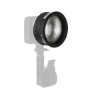 amaran Mini Fresnel, Ultra-compact Bowens Mount fresnel attachment designed for amaran Ray 60c & 120c