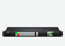 Blackmagic ATEM 2 M/E Constellation 4K, Advanced 2 M/E live production switcher includes 20 standards converted 12G-SDI inputs, 12 x 12G-SDI aux outputs, 2 DVEs, 8 ATEM Advanced Keyers, 2 multi-views and a SuperSource for a total of 6 DVEs