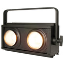 ADJ Encore Burst 200, Dual Blinder/strobe, 110 Watt Warm White COB x 2, Dim to Warm Mode with Amber LED Modular Design, IP Rated