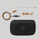 Shure MX153C/O-TQG, Earset Headworn Microphone, Omnidirectional Earset Headworn Microphone, Cocoa