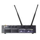 VocoPro BAND-GO - 2000W PA system with two digital wireless vocal microphones, eight channel mixer with DSP vocal effect and two 15-inch powered speakers with build-in derby light. - View 3