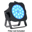 ADJ 18P Hex, 6 in 1 HEX LEDs, 18 x 12 Watt Rgbaw + UV 3 & 5 Pin DMX Powercon in and Outs