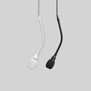 Shure MX202B/C, Microflex Overhead, Cardioid Black Mini-Condenser for Overhead Miking, 30 Cable, In-Line Preamp with XLR Microphone Stand Adapter