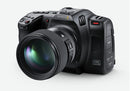 Blackmagic Cinema Camera 6K, Advanced digital film camera with massive full frame 36x24mm 6K sensor, wide dynamic range, flexible L-Mount and optical low pass filter
