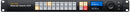 Blackmagic Ethernet Switch 820, Extreme performance low latency Ethernet switch, with 8 ultra fast 100G Ethernet connections and 2 high speed 10G Ethernet ports, plus redundant PTP clock ports and control port for NMOS control