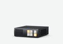 Blackmagic Videohub Mini 4x2 12G, Tiny SD, HD and Ultra HD video router has 4 x 12G-SDI inputs with a loop output for each input as well as 2 dedicated 12G-SDI outputs