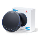 EMEET OfficeCore M3, Zoom Certified Speakerphone with 4 AI Mics, 360 Degree by 5m Voice Pickup, VoiceIA Noise Cancellation, 5W Hi-Fi Speaker, 5200mAh Battery, USB, AUX, Bluetooth and Daisy Chain for 20 People
