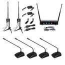 VocoPro BOOST-CONFERENCE-4 - 600ft. long-range digital wireless microphone package
