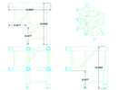 Global Truss SQ-4126 BLK/MTE, F34 3-Way 90 Degree Corner, Black Matte
