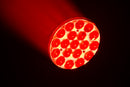 Eliminator Mega Par Z Wash, Compact Zoom Par, 19 x 15W RGBW LEDs, 10-60 Degree Motorized Zoom, 3 Ring Color Control