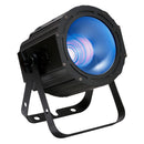 ADJ UV COB Cannon, High Output UV Canon Effect Featuring COB Technology. 1 x 100 Watt COB Ultra Violet LED DMX 33 Degree Beam Angle