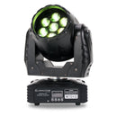 Eliminator Stealth Wash Zoom, Compact 7 x 12 Watt RGBW LED Wash Zoom Moving Head