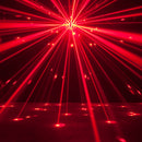 ADJ Starburst, Centerpiece Sphere Effect with 5 x 10 Watt RGBA LEDs, Sound Active, Rotation and Speed Control via DMX, Strobe Effect