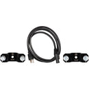 ADJ Vizi FX7, 4-FX-1, 7 x 60W RGBL, Beam, Wash, Kaleidoscope, Ring LED, Aria X2