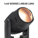 ADJ Focus Wash 400, Watt LED Moving Head Wash Fixture, Rgbacl 10-46 Degree Motorized Zoom, Power Lock in and Out, 5 & 3 Pin DMX in & Out
