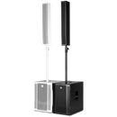 RCF EVOX-12-SYSTEM, Active 1400W Portable PA System, Baltic Birch, 15" Subwoofer and (8)x4" Top - USED