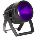 ADJ UV Par 100IP, IP65 Ultraviolet Fixture, 100 Watt UV LED 390-399 Wavelength Range, 120 Degree Beam Angle, Aria X2