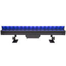 ADJ ElectraPix Bar 16, IP65 1 Meter Bar, Battery Powered, 16 x 20 Watt HEX LED Rgbaluv Individual Pixel Control, Backround RGB LEDs, Aria X2 Wireles, 20 Degree Diffusion Filter, L Track System