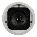 RCF PL 40, 31/2" Flush Mount Ceiling Speaker With Line Transf., 8W, IP 44