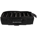 Eliminator F8 Par Bag EP, Accu Case Bag Designed to Carry 7-8 Pars, Effect Lights, and Accessories